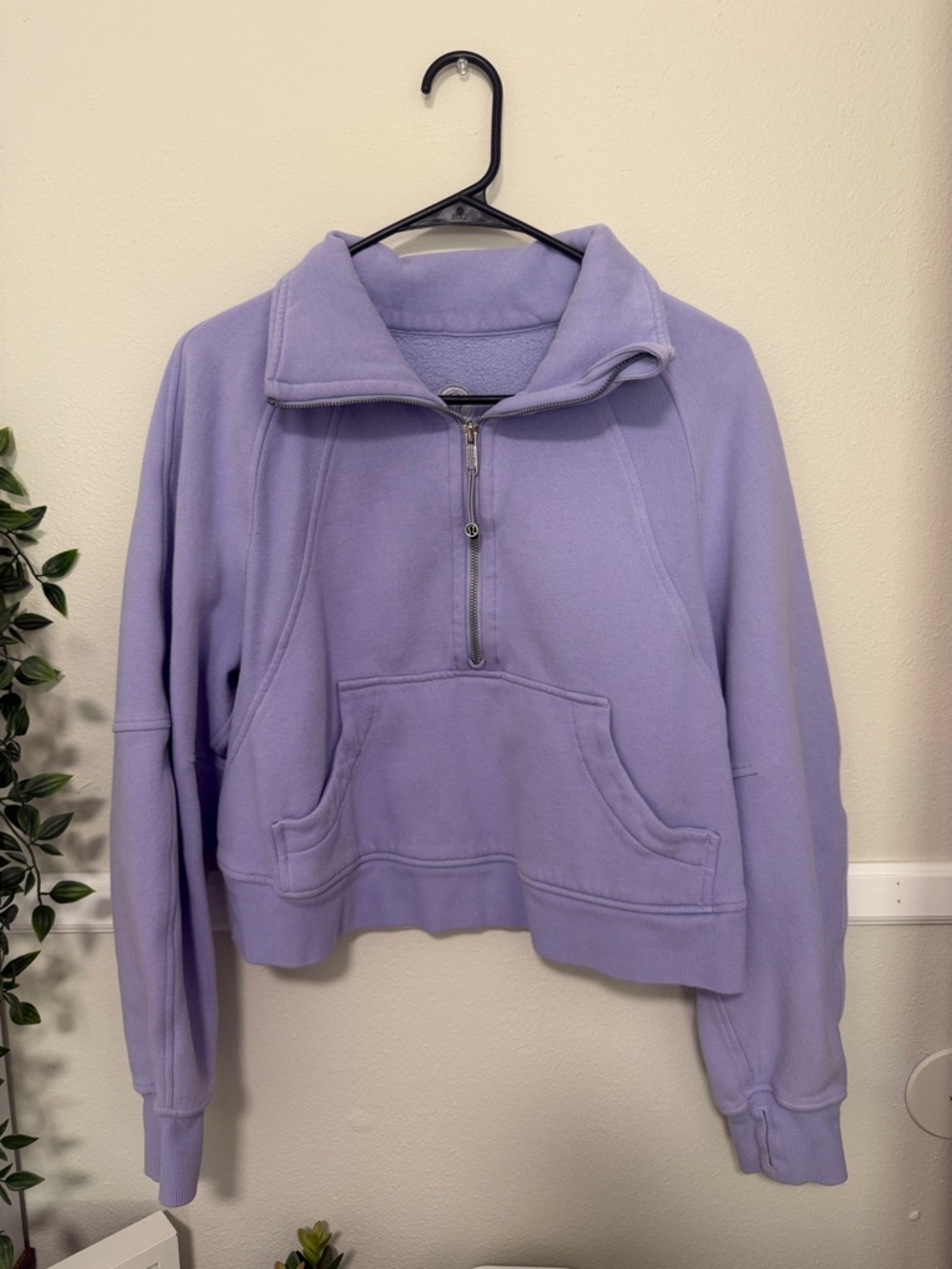 Lululemon Scuba Half Zip Dark Lavender XS/S